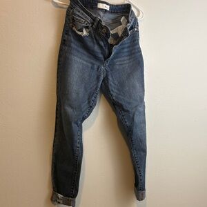 KanCan Distressed Blue Boyfriend Jeans